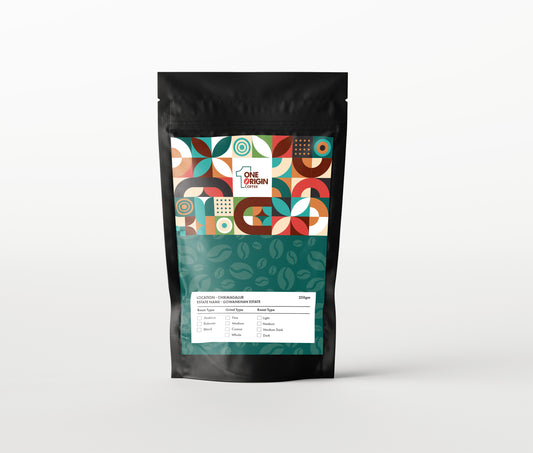 One Origin Coffee | Roasted 100% Arabica | From Chikmagalur Gowankhan Estate  (250 gms)
